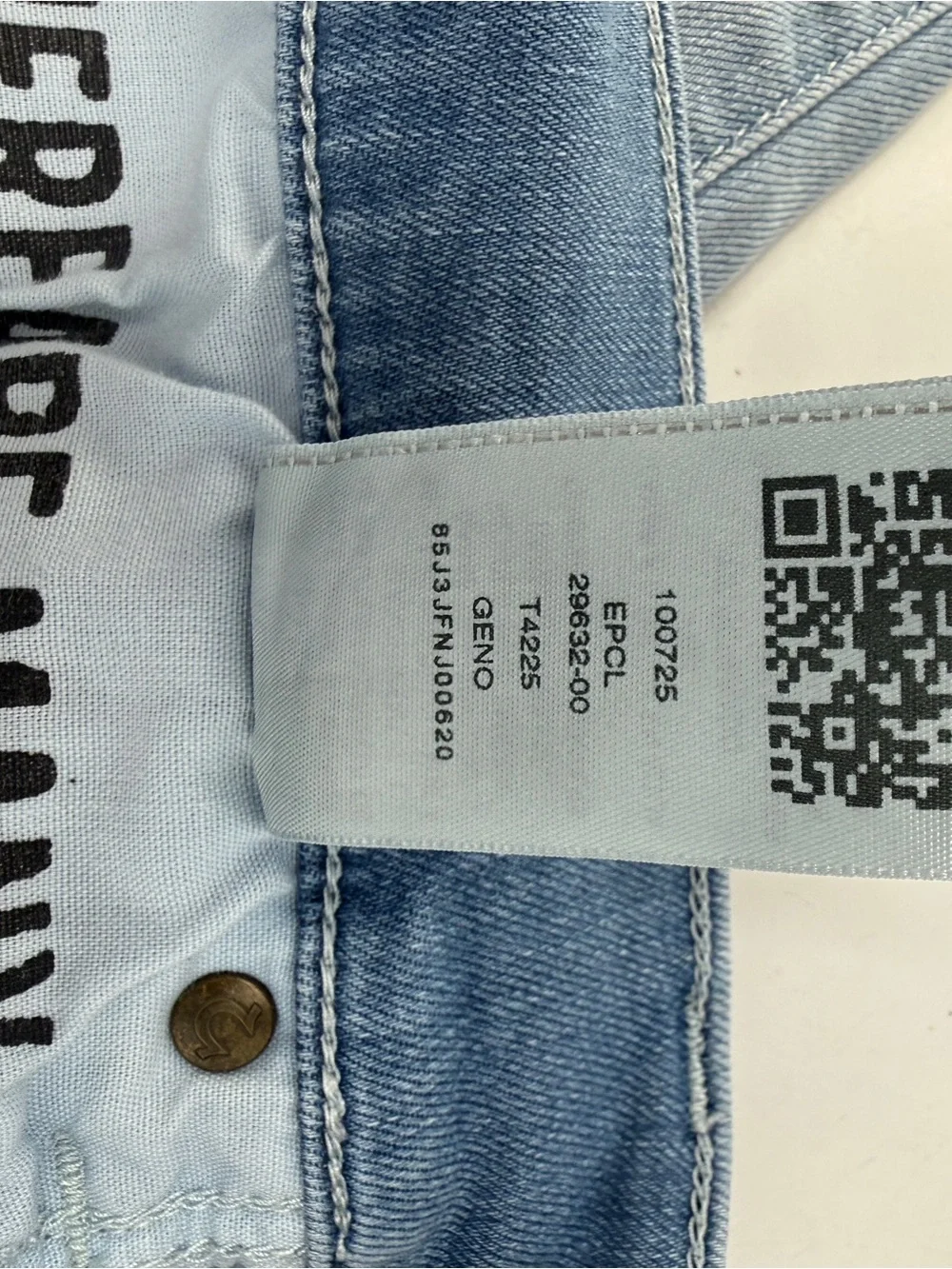 True Religion Geno Men’s Jeans Size 32 Light Wash Slim Straight Leg Denim